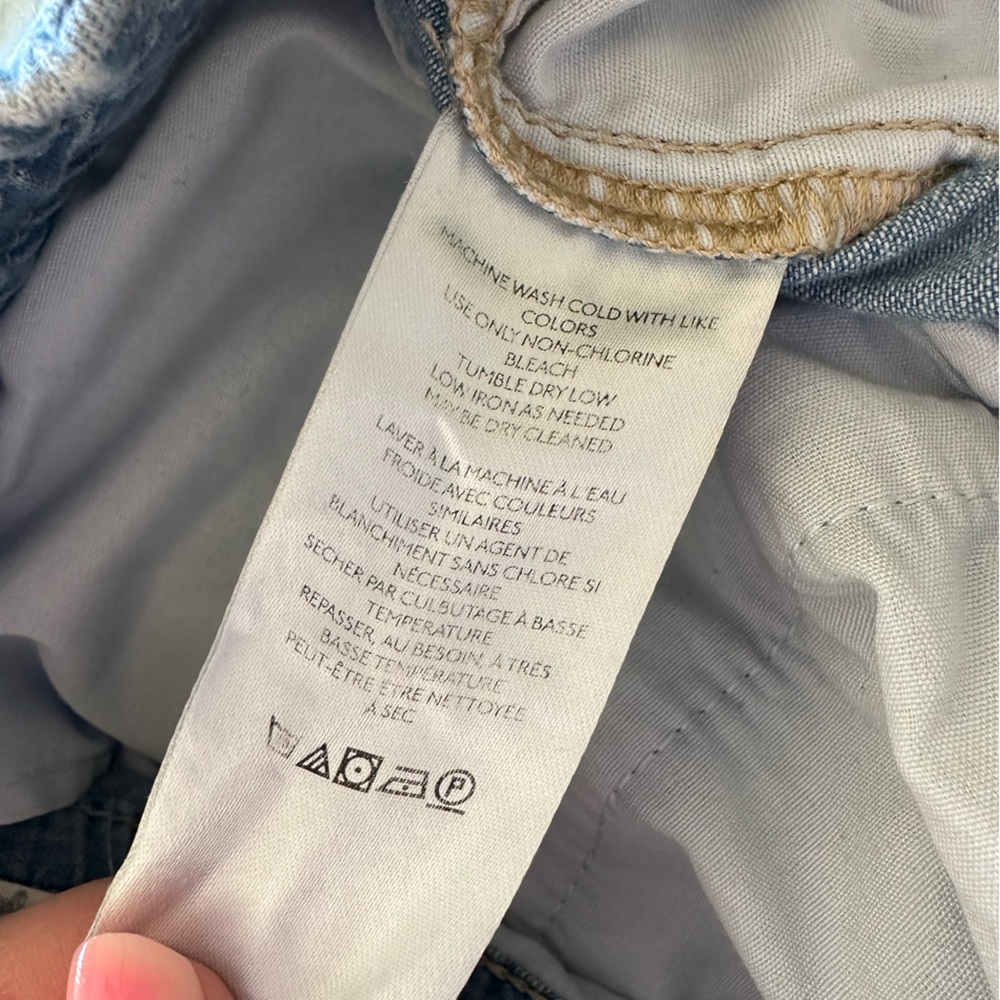 Free People Luna Pull on Denim pant - Picture 5 of 7